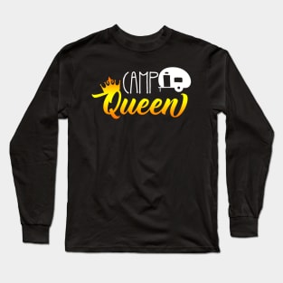 Camping Queen Long Sleeve T-Shirt